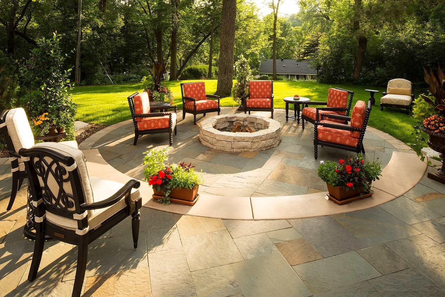 Living Waters Landscape patio project
